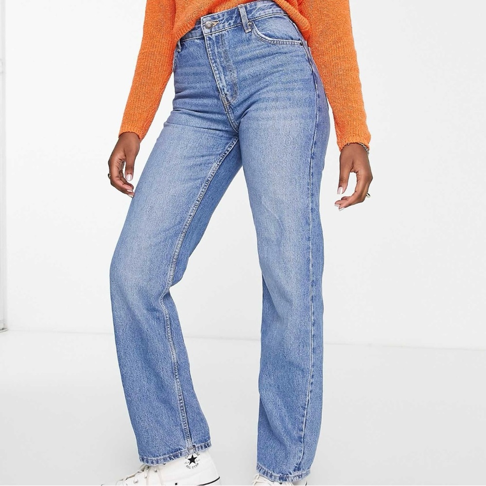 ASOS Bershka Straight Leg Jeans - Size 6